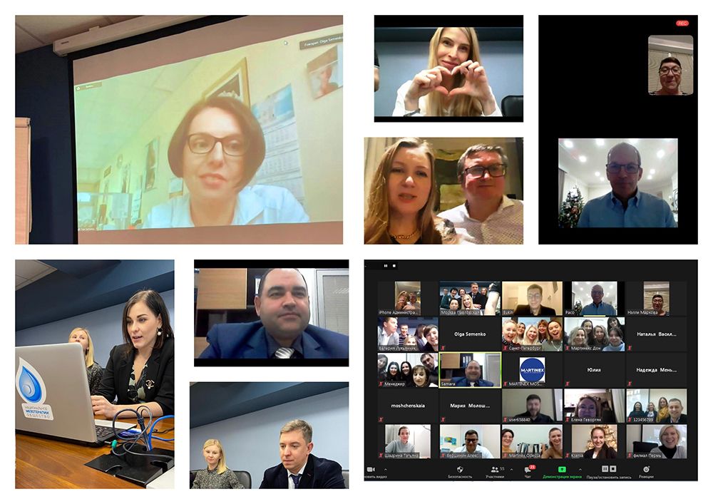 Состоялась онлайн-встреча с филиалами и дистрибьюторами MARTINEX!