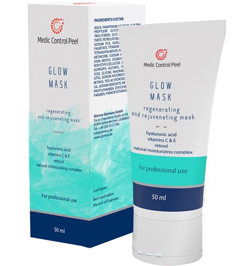 Новинка! Регенерирующая и омолаживающая маска GLOW MASK бренда Medic Control Peel